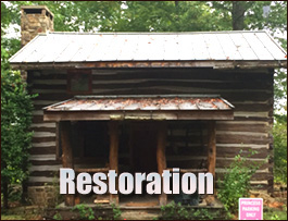Historic Log Cabin Restoration  Leavittsburg, Ohio